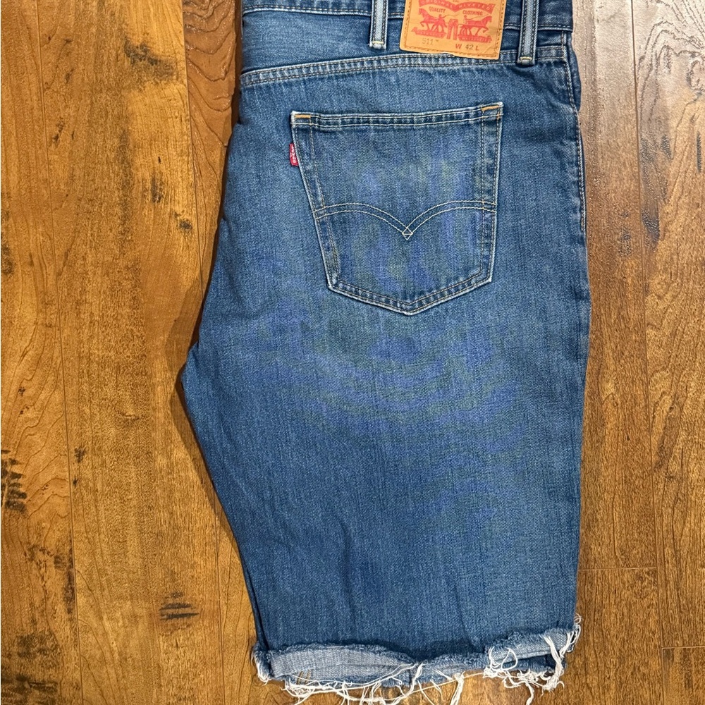 Levi's Classic Blue Denim Shorts